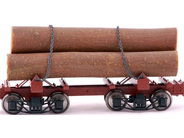 Bachmann Industries On30 Spectrum Skeleton Log Car (3)