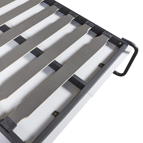 Murphy Bed Wall Bed Chest Versatility Bed, Queen Size Wood Murphy Bed Wall Bed Frame, Foldable Platform Bed Folded into Cabinet, Space Saving, Suitable for Guest bedrooms and Offices (White@Q*)
