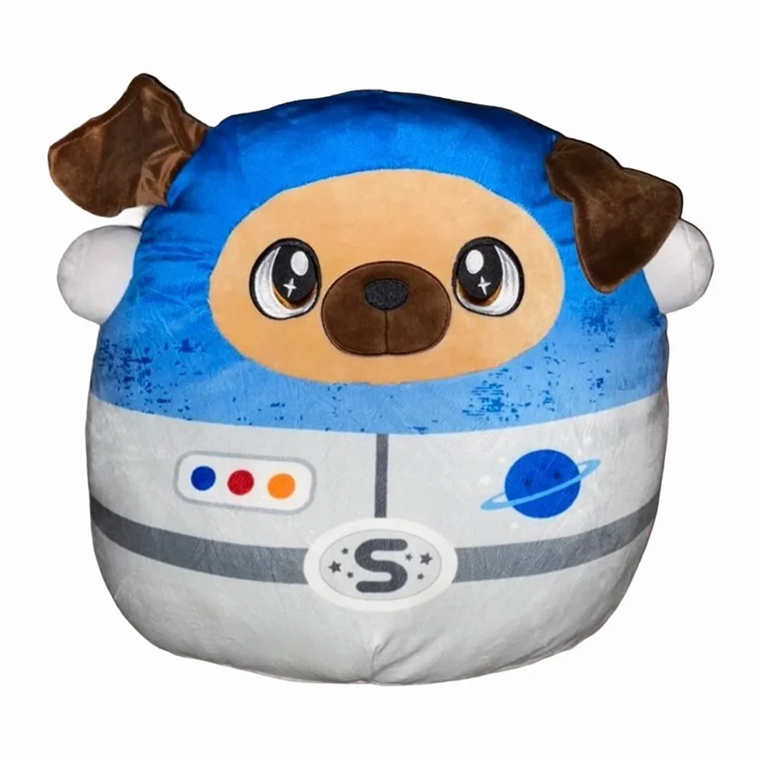 Squishmallows Official Kellytoy Exclusive Jumbo Squad 16 Inch Squishy Soft Plush Toy Animal (Daryl The Astronaut Dog)