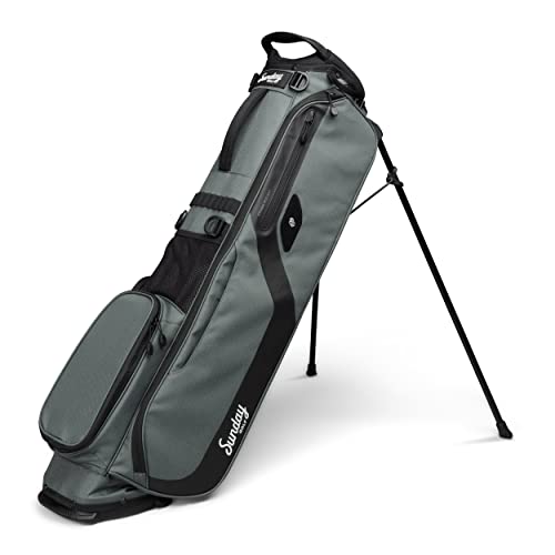 Sunday Golf El Camino Bag - Lightweight Sunday Golf Bag with Strap and Stand – Easy to Carry – Golf Stand Bag for The Driving Range, Par 3 and Standard Courses, 3.9 pounds
