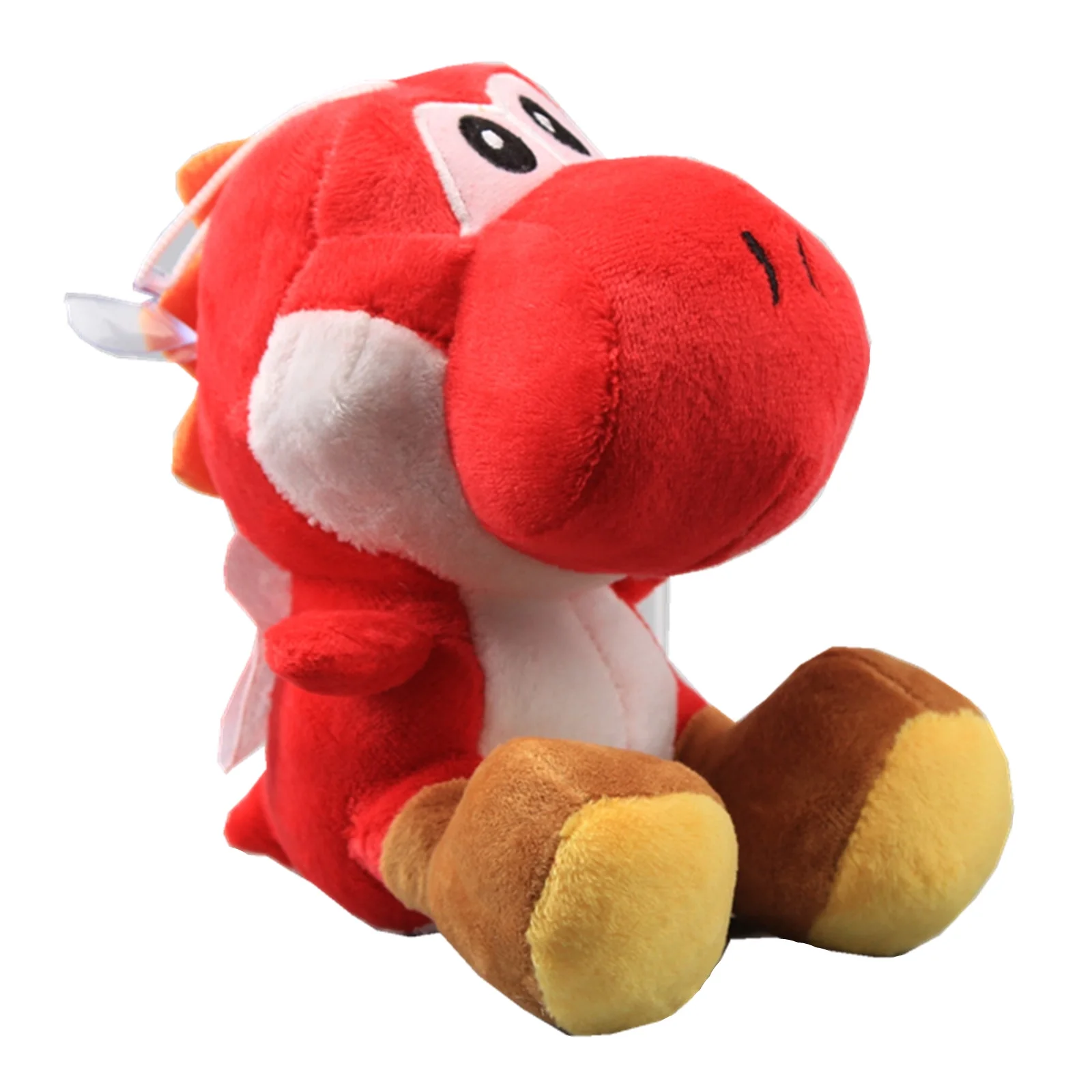 uiuoutoy Set of 9 Yoshi Plush Toys 6" Green Yoshi, Red Yoshi, White Yoshi, Purple Yoshi, Light Blue Yoshi, Dark Blue Yoshi, Black Yoshi, Yellow Yoshi, and Pink Yoshi