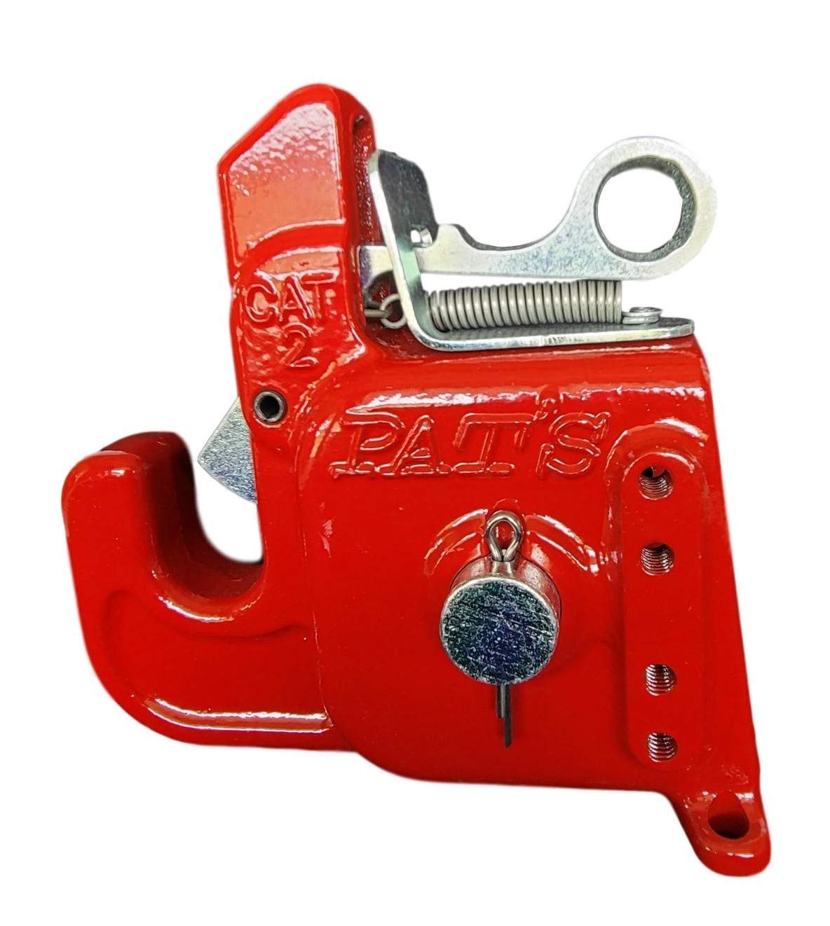 Pat's Easy Change with Stabilizer Bar - Best Quick Hitch System On The Market �C Flexible, Durable and Affordable (RED CAT #2)
