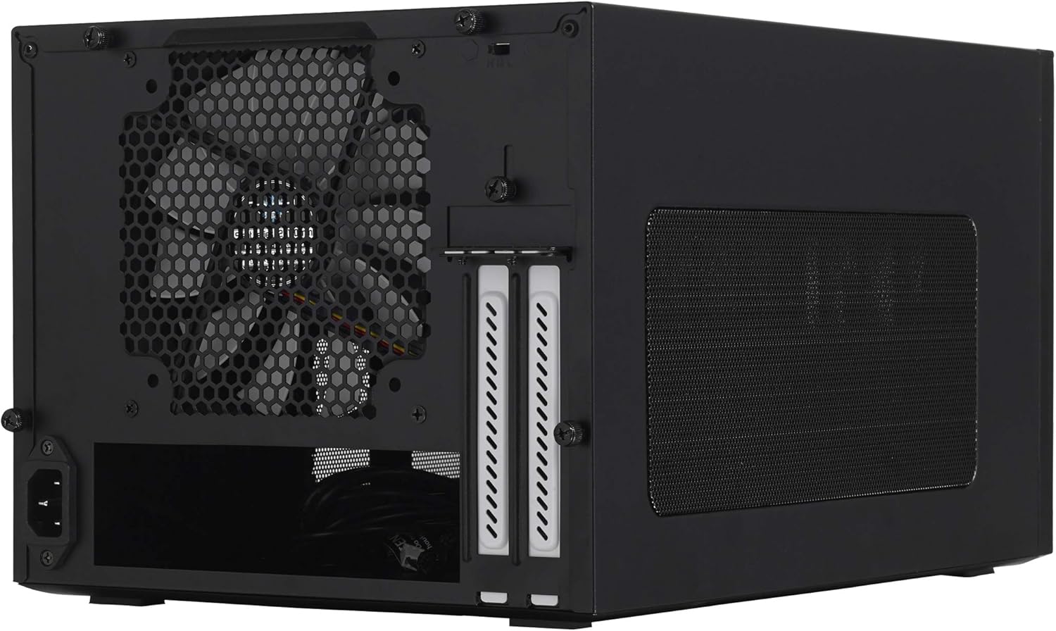Fractal Design Node 304 - Black - Mini Cube Compact Computer Case - Small Form Factor - Mini ITX – Mitx - High Airflow - Modular Interior - 3X Silent R2 120mm Fans Included - USB 3.0