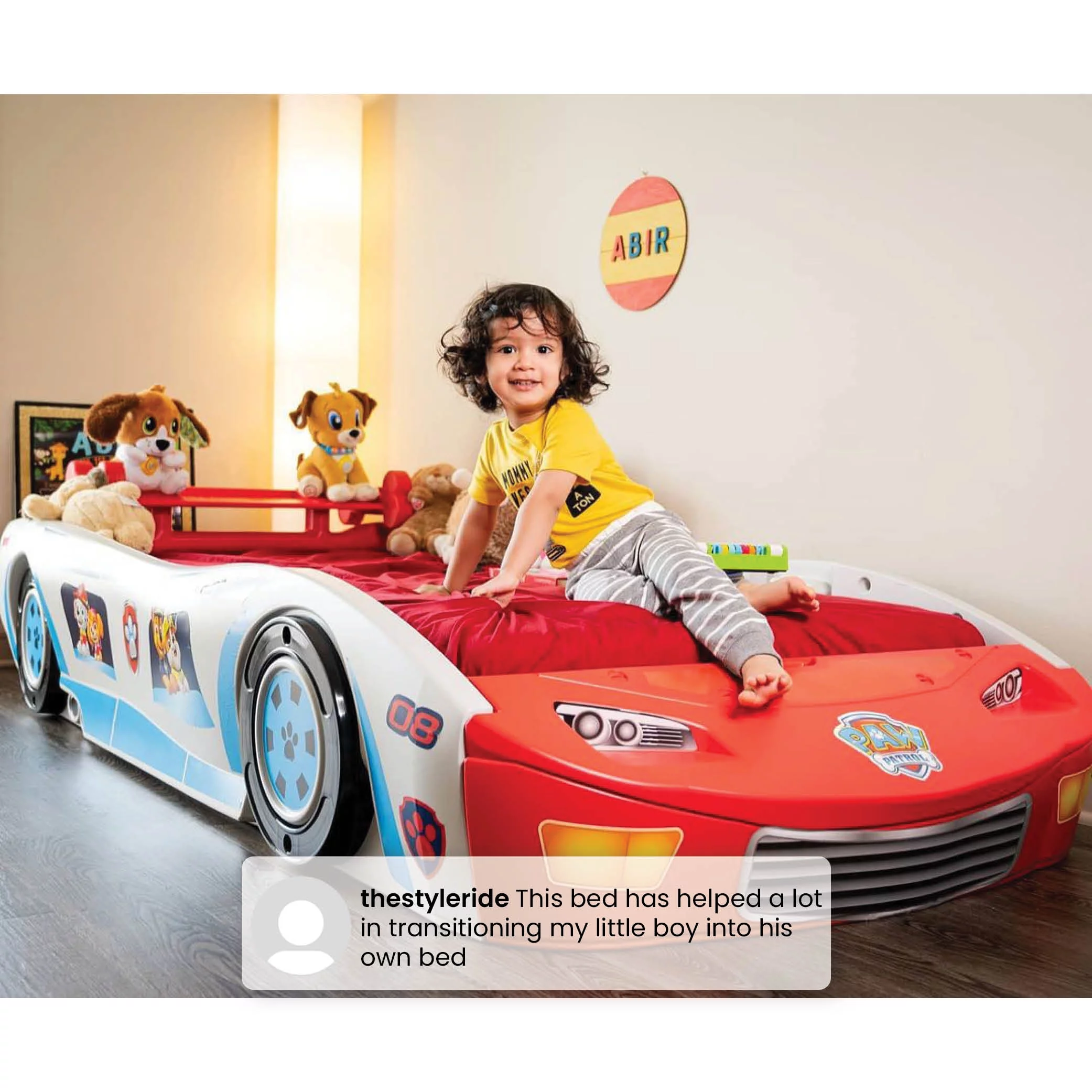 Nick Jr. Paw Patroller Car Twin Bed by Delta Children