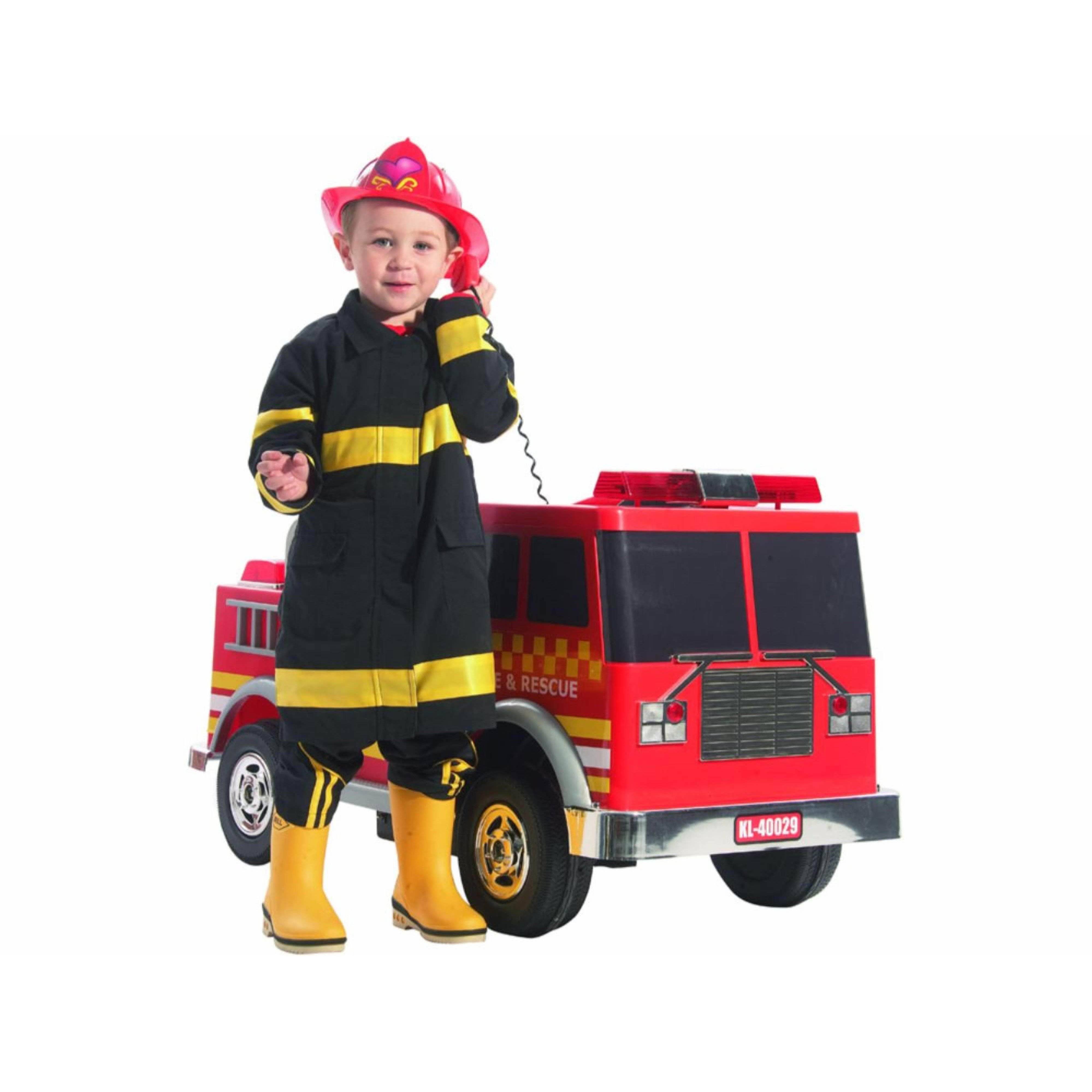 Kalee 12V Red Ride-On Fire Truck