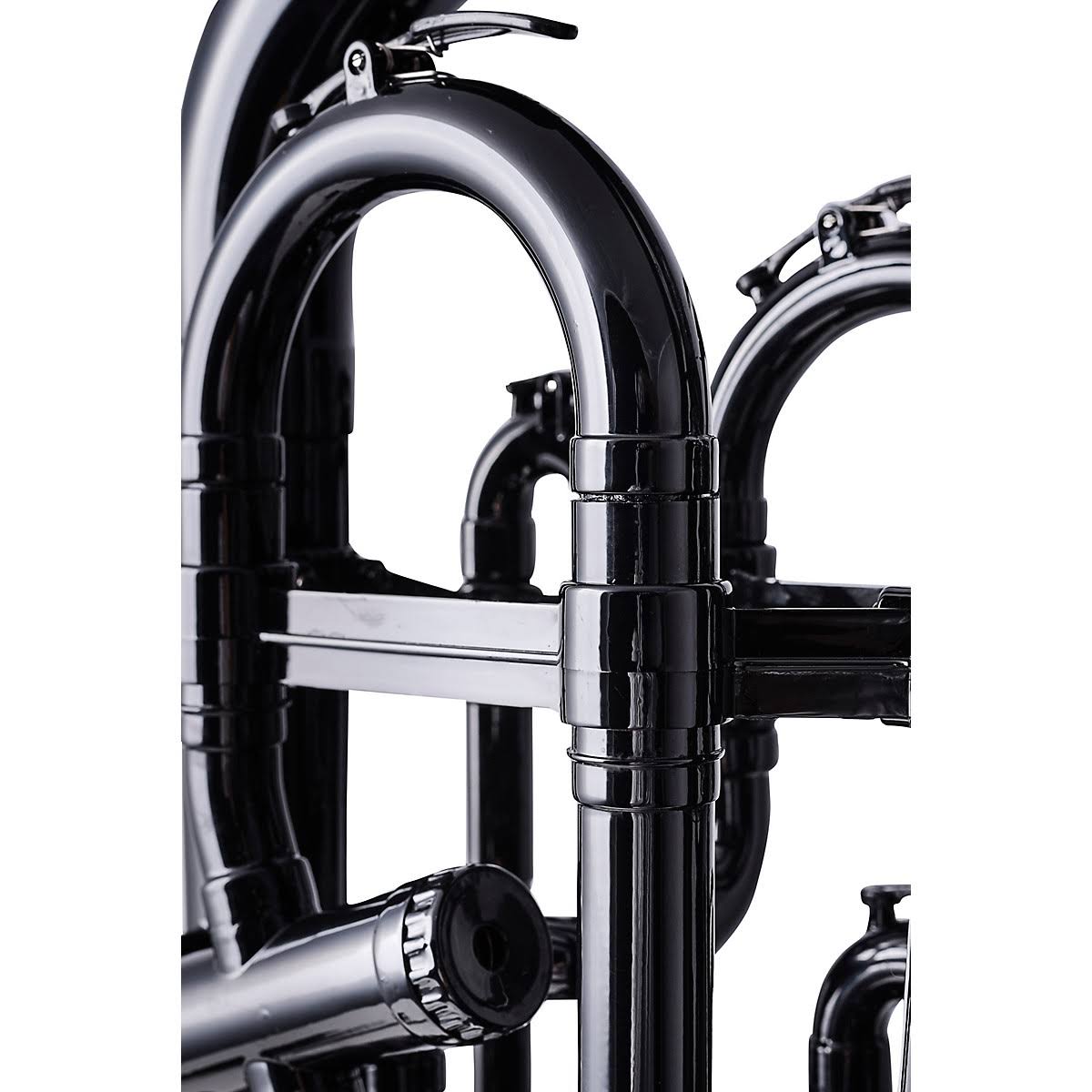 Cool Wind CEU-200 Series 4-Valve Plastic Euphonium Black
