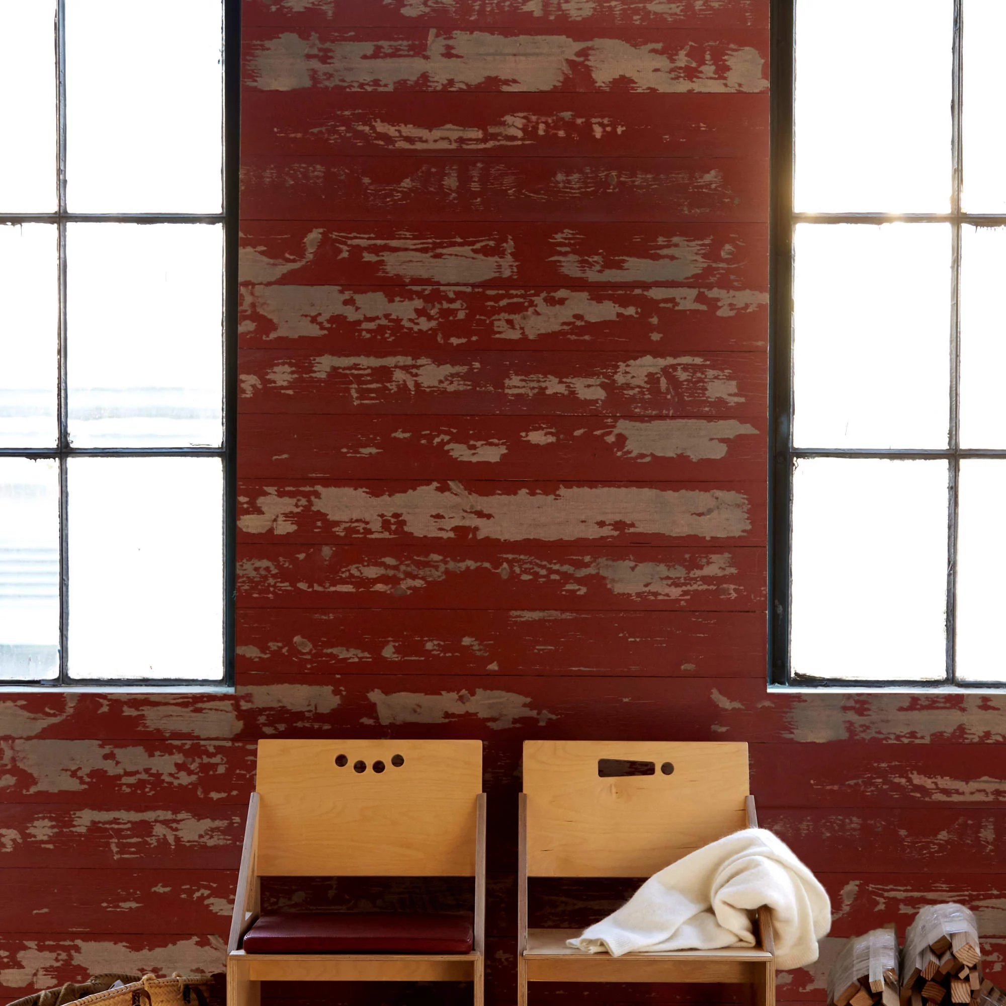 Timeline Skinnies 5.5" x 47.5" Solid Wood Wall Paneling, Raw Pine