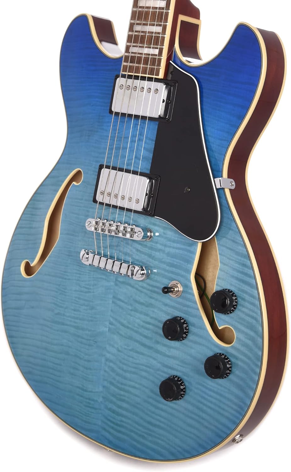 Ibanez AS73FM Artcore Azure Blue Gradation Semi-Hollow Body