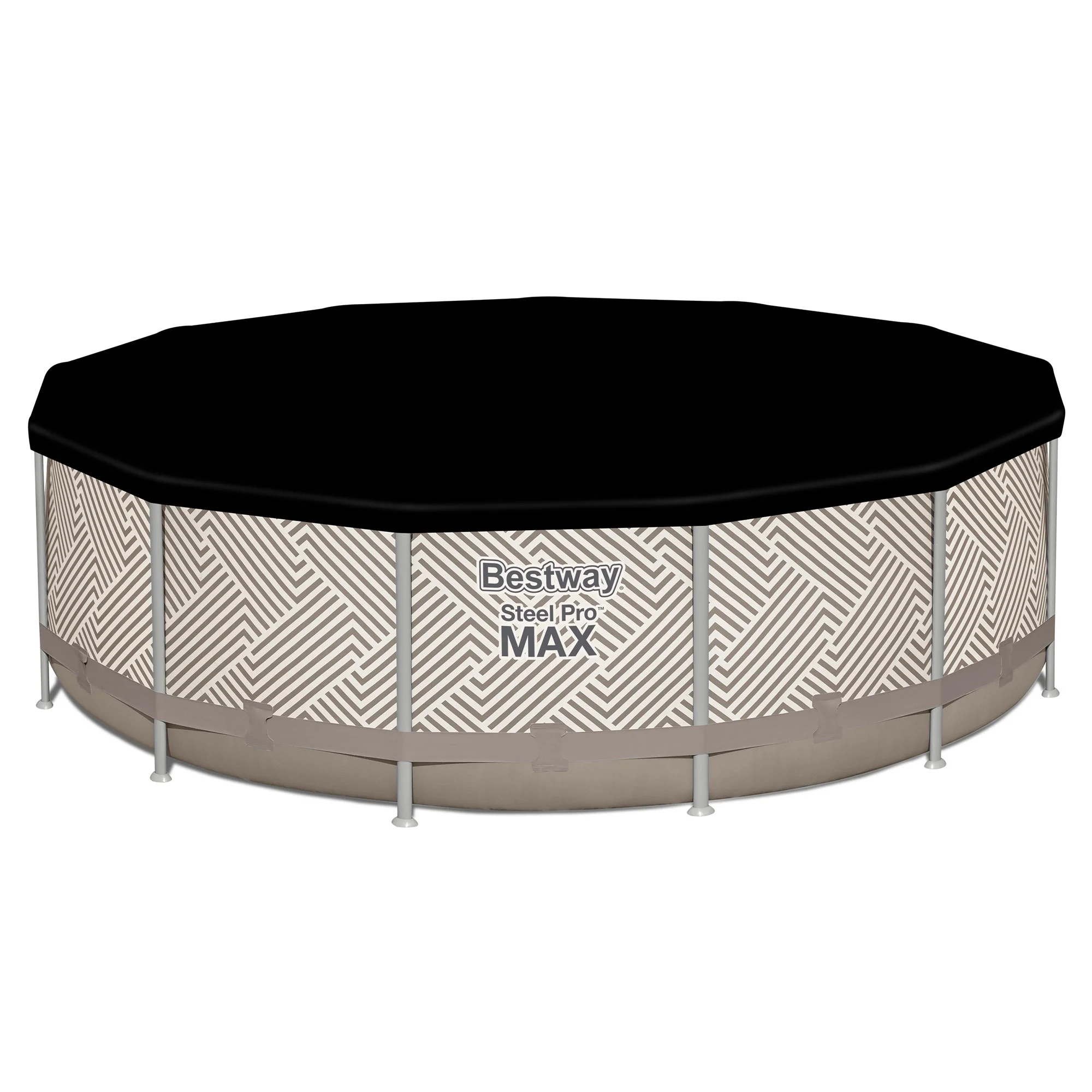 Bestway Steel Pro 13' x 42" Round Above Ground Pool Set w/DuraPlus Liner