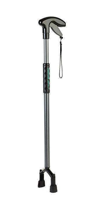 Handy Cane All-in-One Walking Aid with Built-in Reacher Grabber-Medium