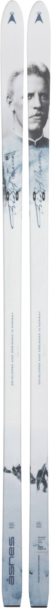 Asnes Nansen Cross-Country Skis White 205 cm