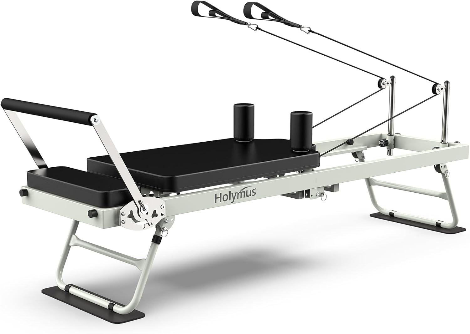 Pro 75" Pilates Reformer Machine, Foldable Pilates Machine Equipment Up to 400LBS, Pilates Equipment for Home Workout