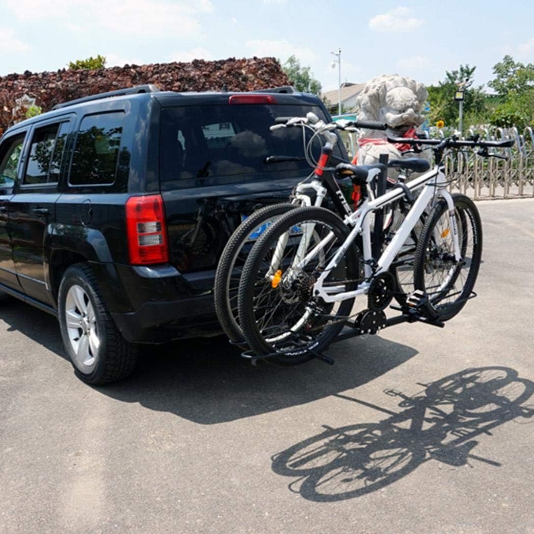 Pubota 2-Bike Hitch Mount Bike Rack Bike Platform Style Bicycle Carrier with 2 Hitch Receiver for Cars, Trucks, SUV and Minivans
