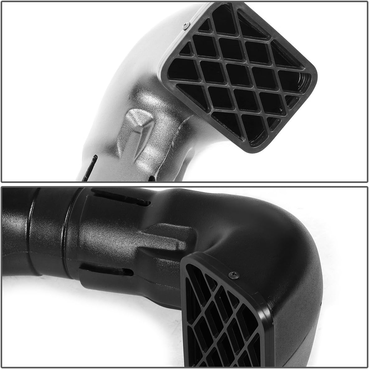 Auto Dynasty 4X4 Off-Road ABS Intake Snorkel Kit Compatible with Jeep Wrangler JK 3.8L V6 07-11