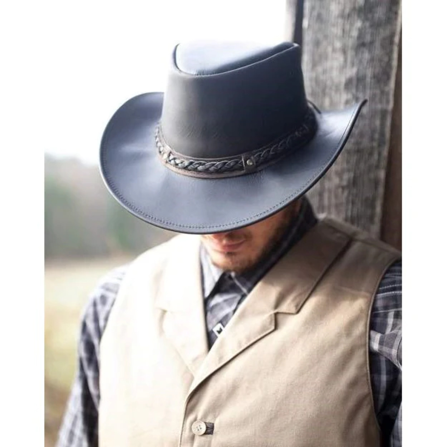 Outback Trading Company® Men's Wagga Wagga Black Western Hat 1367-BLK