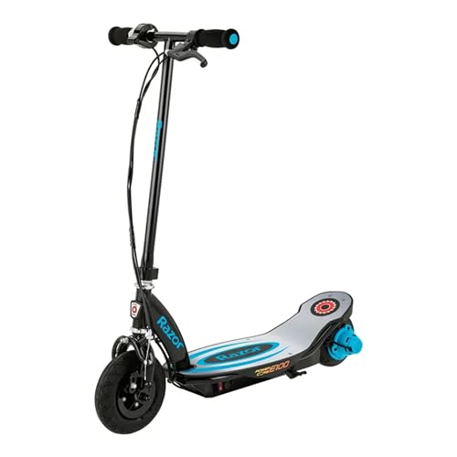 Razor Power Core E100 Electric Scooter - 100w Hub Motor, 8" Air-Filled Tire, Up to 11 mph and 60 min Ride Time, for Kids Ages 8 and Up