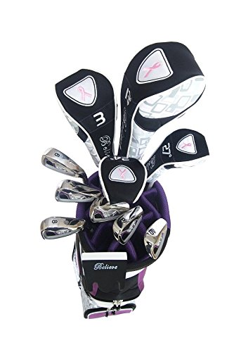 Believe Ladies Complete Golf Set - Purple - Right-Handed
