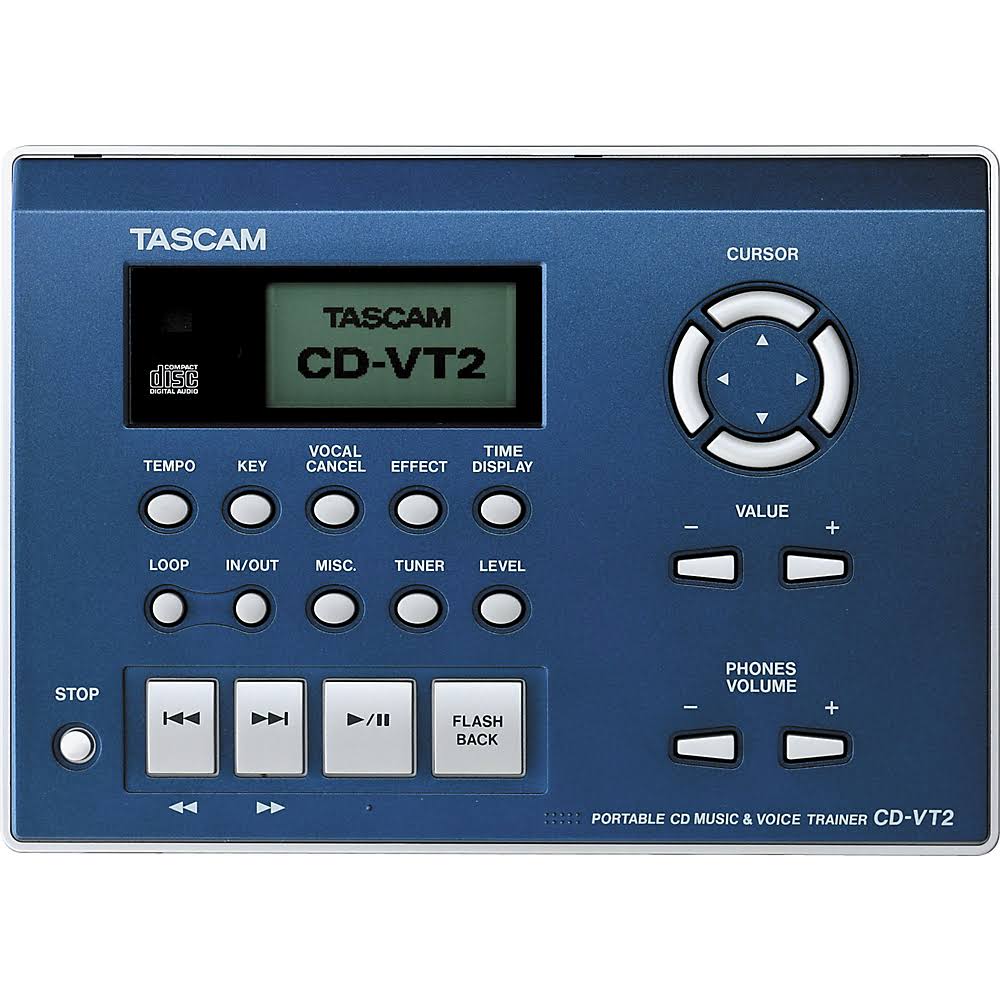 Tascam Cd-vt2 Portable CD Vocal Trainer