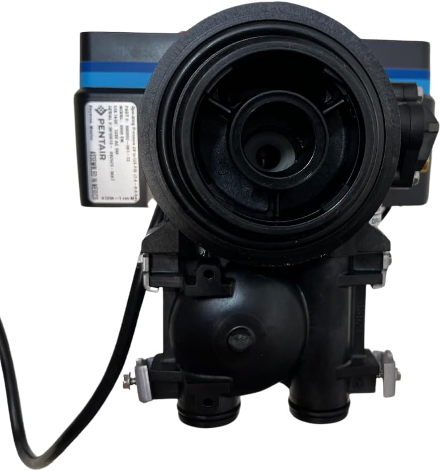 Fleck 5600 Analog Mechanical Metered Water Softener Replacement Valve - On Demand Head with Paddlewheel Meter