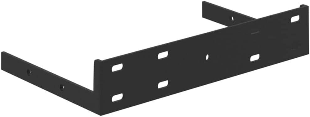 Modern Style Floating Wall Shelves, 4 pcs MDF Corner Display Shelf Set, Decor Wall Mounted Rack Units for Bathroom Kitchen Living Room 13.8" x 13.8" x 1.5"