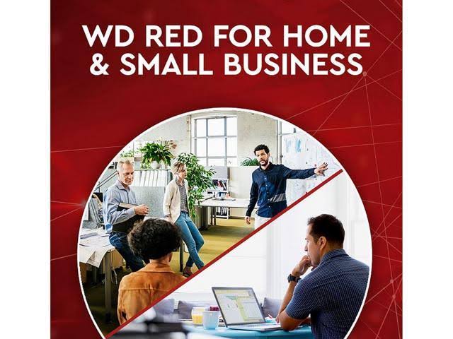 WD Red Plus NAS 10 TB Internal HDD - 3.5x22 - WD101EFAX - SATA 6Gb/s - 5,400 rpm