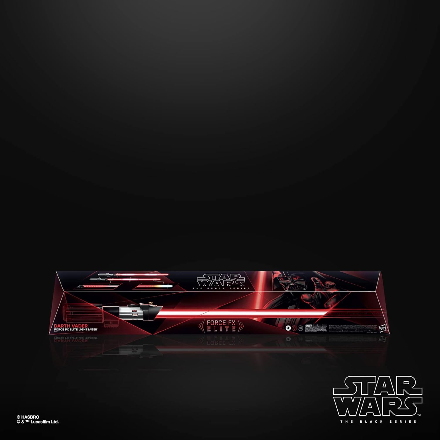 STAR WARS The Black Series Darth Vader Force FX Elite Lightsaber with Advanced LED and Sound Effects, Adult Collectible Roleplay Item