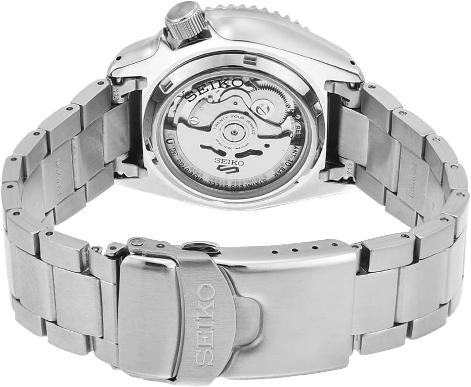 Seiko, Men's Analog SRPD51K1, Silver, Sports