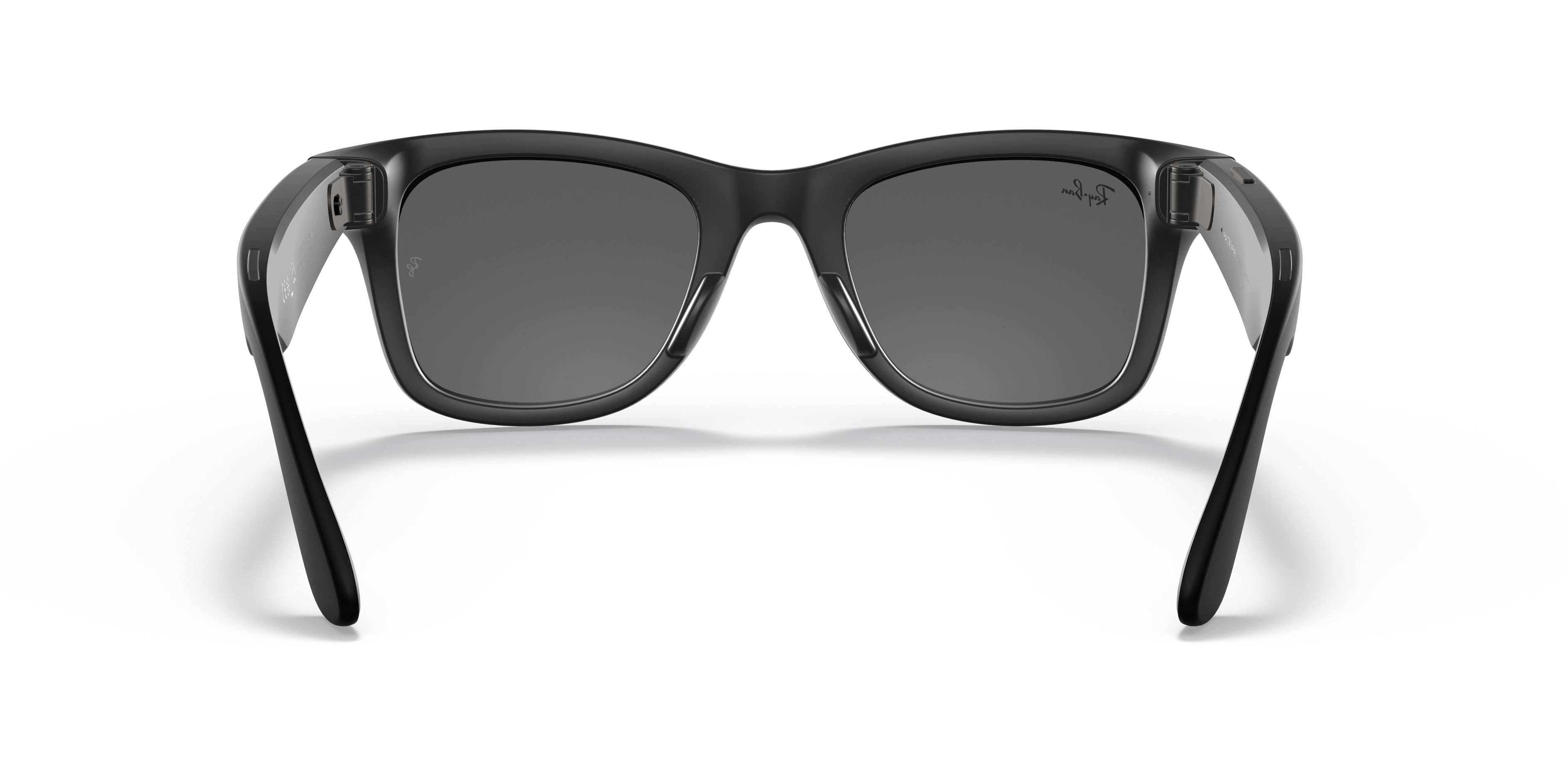 Ray-Ban Stories | Wayfarer Smart Glasses - Matte Black/Dark Grey