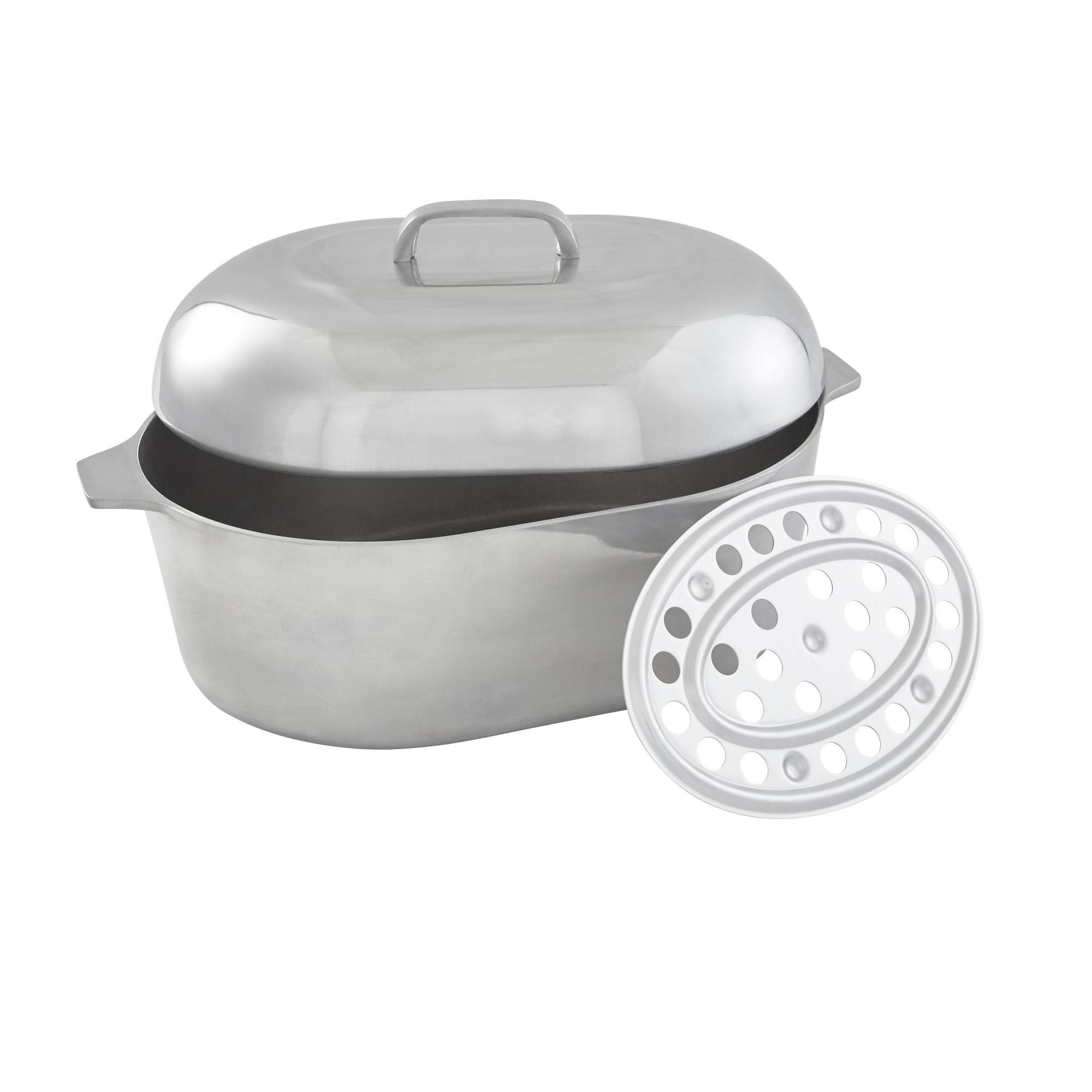 Imusa 15 Cajun Classic Oval Aluminum Roaster