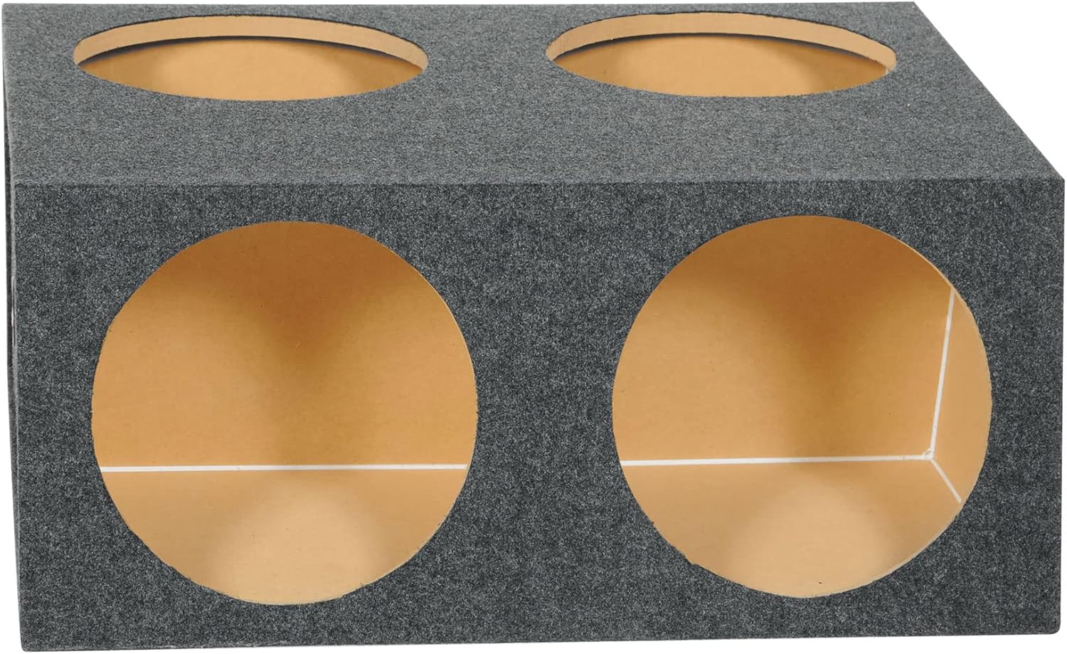 Rockville RQ12A-4 (2) Front (2) Top Sealed 12" Subwoofer Enclosure Sub Box