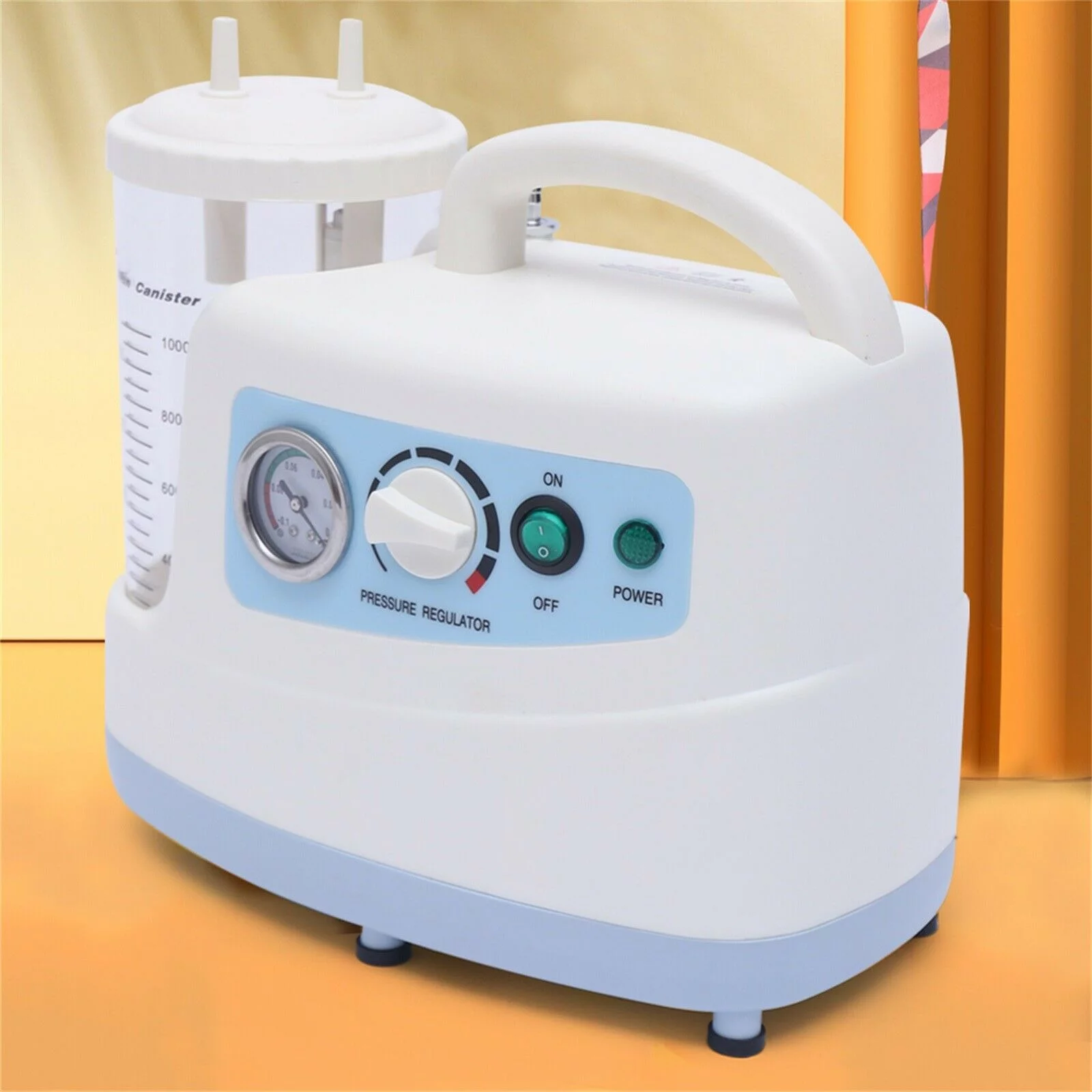 1000ML Suction Unit Medical Vacuum Phlegm Emergency Aspirator Machine Portable