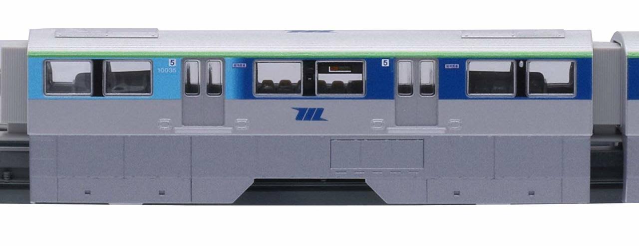 Fujimi Tokyo Monorail Type 10000 6-Car Train Painted Plastic Model 1/150 Scale