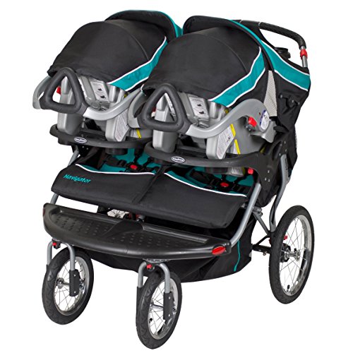 Baby Trend Navigator Lite Double Jogger Stroller, Europa