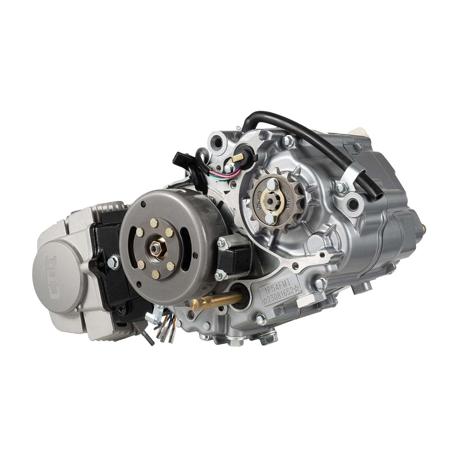 125CC 4-Stroke Engine Motor Kit, Motor Engine for Honda CRF50 XR50 CRF70 Z50R QR50 Dirt Pit Bike, Engine Kit with Manual Clutch and PZ22 Carburetor Single Cylinder Air-Cooled