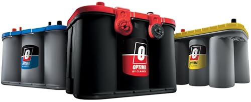 OPTIMA Batteries High Performance 75/25 RedTop Sealed AGM Car, Truck, and SUV Starting Battery, 720 CCA, Dual SAE and GM Terminals, Maintenance Free, Versitile Mounting