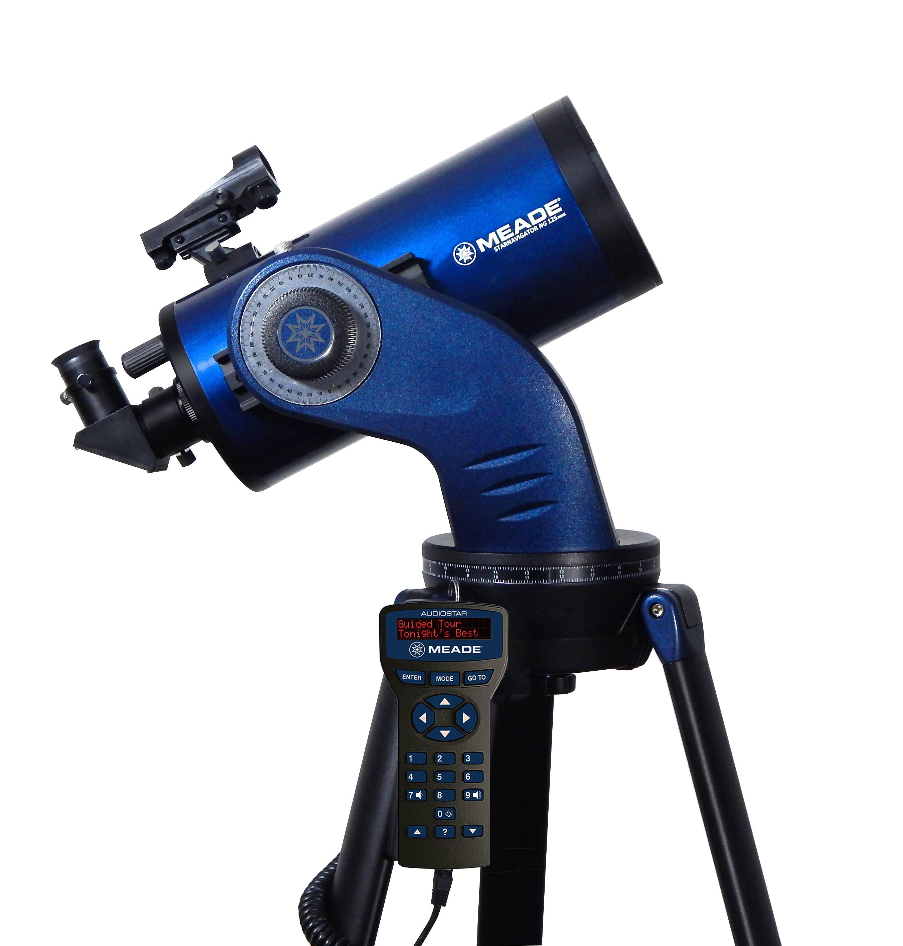 Meade 218006 StarNavigator Maksutov-Cassegrain Telescope - 125mm - F/15 - Blue/Black