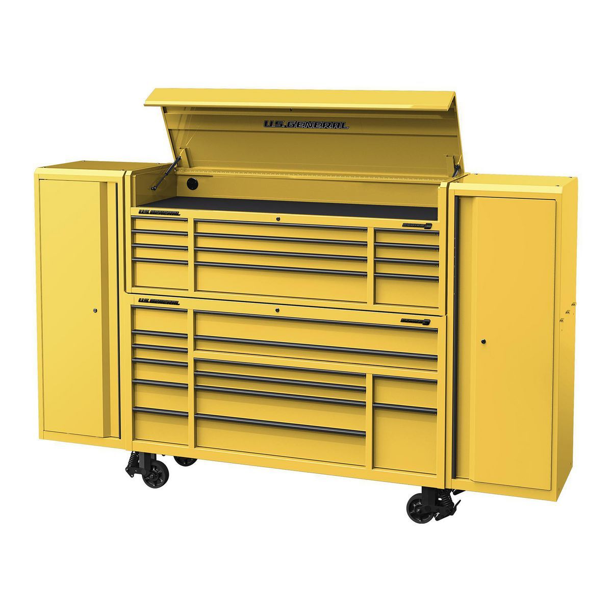 U.S. GENERAL 22 in. End Locker, Series 3, Blue