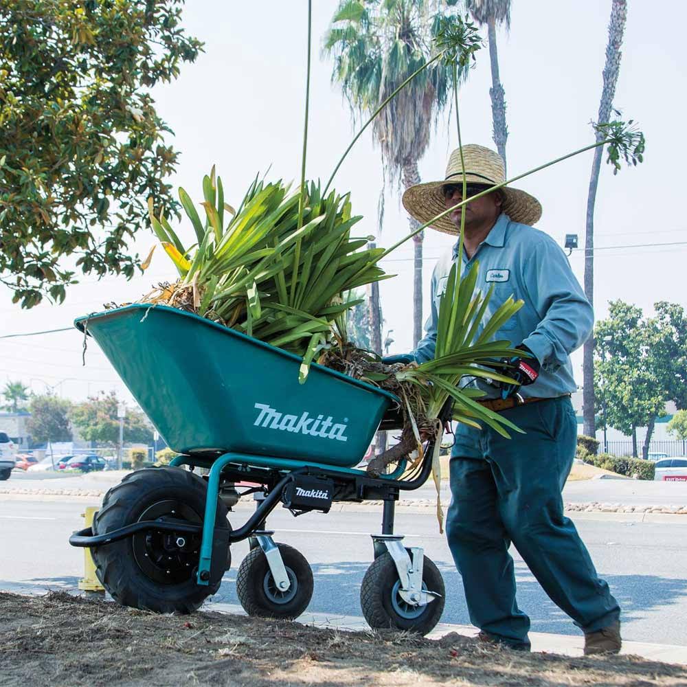 Makita XUC01X1 18V X2 LXT Brushless Cordless Power-Assisted Wheelbarrow (Tool Only)