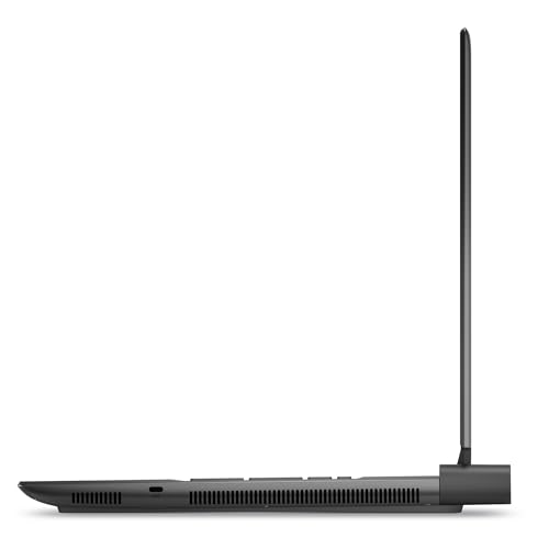 Alienware M18 Gaming Laptop, AMD Ryzen 9 7845HX, 32 GB DDR5 RAM, 2 TB SSD, NVIDIA GeForce RTX 4070, 18 FHD+ Display, Backlit Keyboard, Windows 11 Pro, Dark Metallic Moon, Black