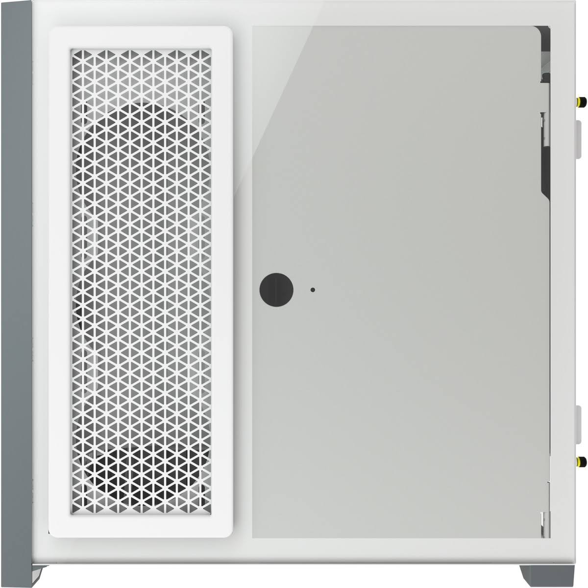 Corsair iCUE 5000X RGB Tempered Glass Mid-Tower ATX PC Smart Case - White