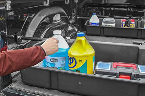 Red Hound Auto FullSize Truck Bed Storage Cargo Organizer Fits Ford Chevrolet GMC Dodge Ram Toyota Nissan Universal 55 Inch to 69 inch Wide Beds Secure Protect Groceries and More