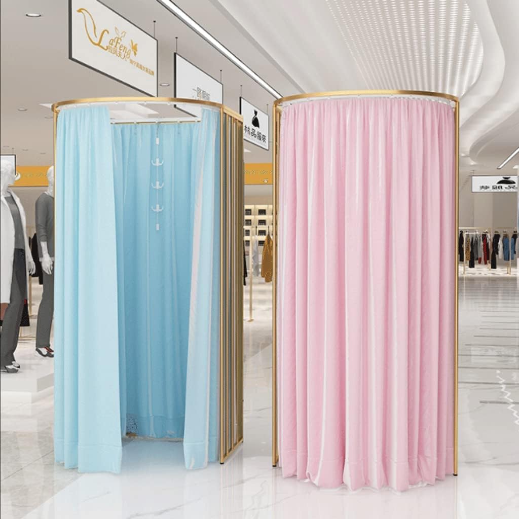 Fashion Changing Rooms Clothing Store Fitting Room Movable Temporary Locker Room Portable Floor-Standing Dressing Room Simple Changing Room Bedroom Furniture