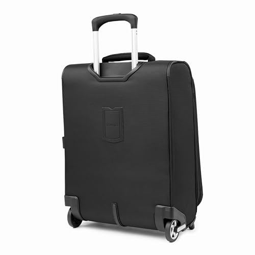 Travelpro Maxlite 5 Softside Expandable Upright 2 Wheel Carry on Luggage, Lightweight Suitcase, Men and Women, Burgundy, Carry On 22-Inch