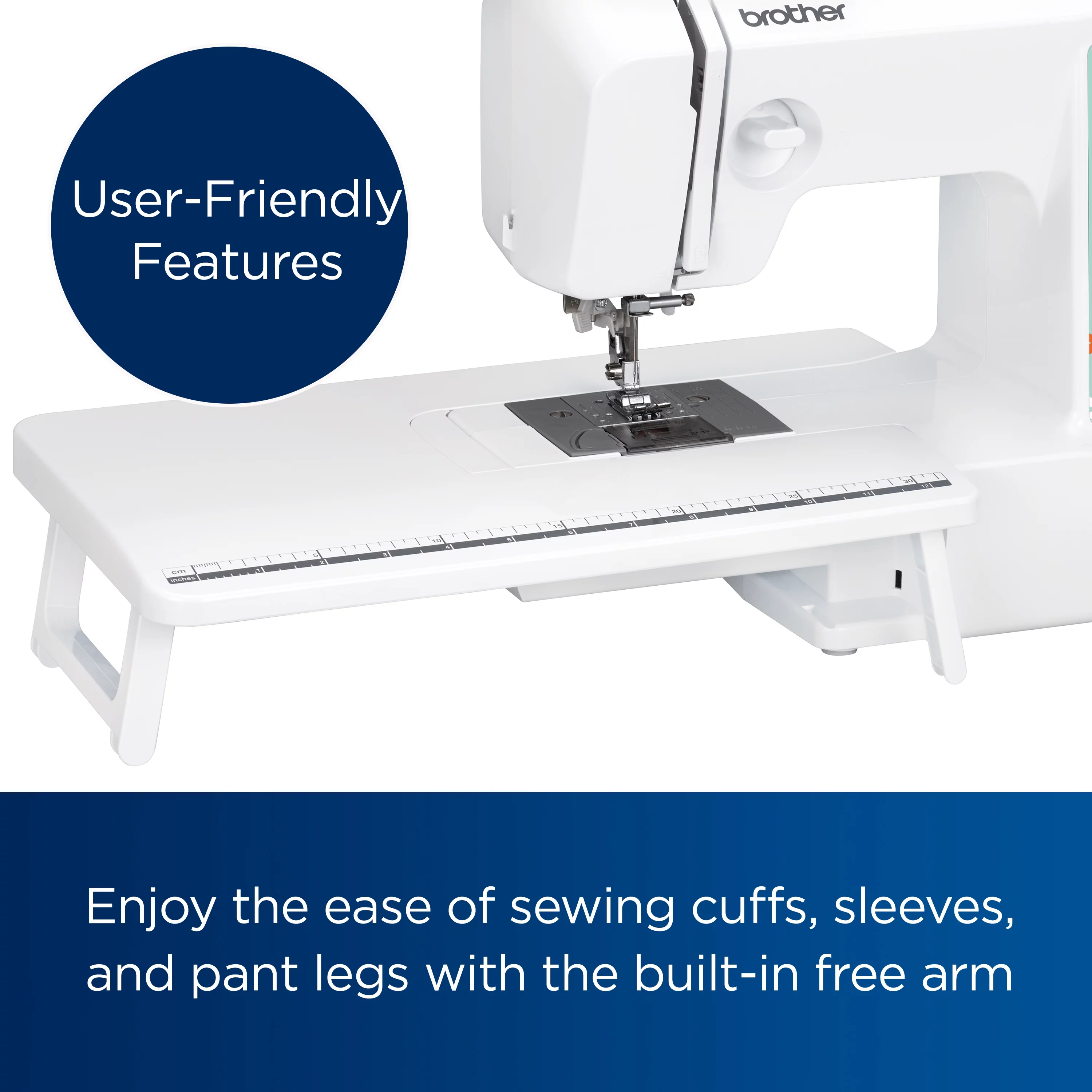Brother GQ3700 Sewing & Quilting Machine with Built-in Stitches & Wide Table