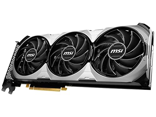 MSI GeForce RTX 4060 Ti Ventus 2X Black 8G OC Graphics Card -NVIDIA RTX 4060 Ti, 8GB GDDR6 Memory, 18Gbps, PCIe 4.0, DLSS3