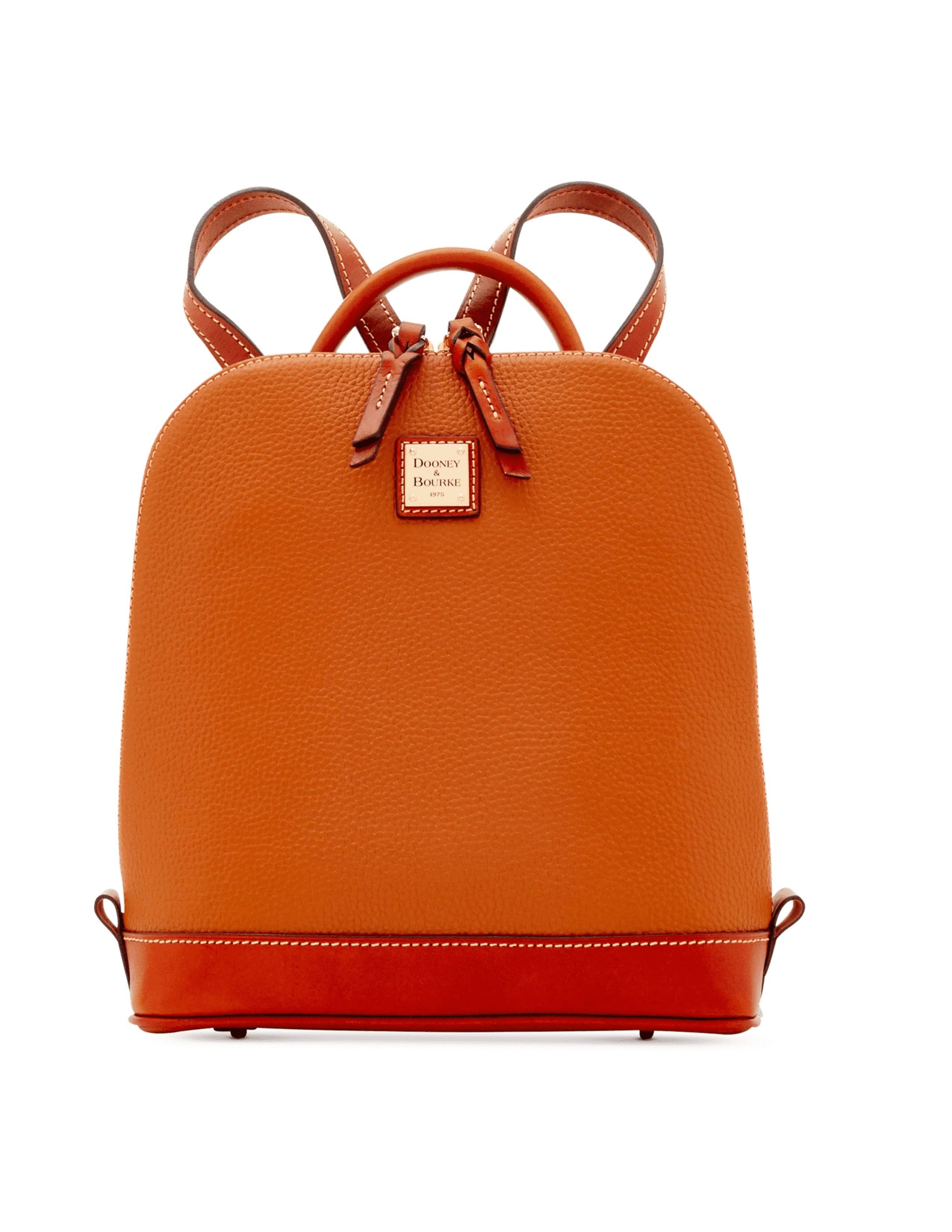 Dooney u0026 Bourke Pebble Pod Zip Backpack Caramel