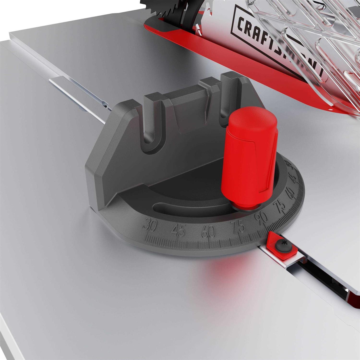 CRAFTSMAN 10-in 15-Amp Portable Benchtop Table Saw with Folding Stand CMXETAX69434506