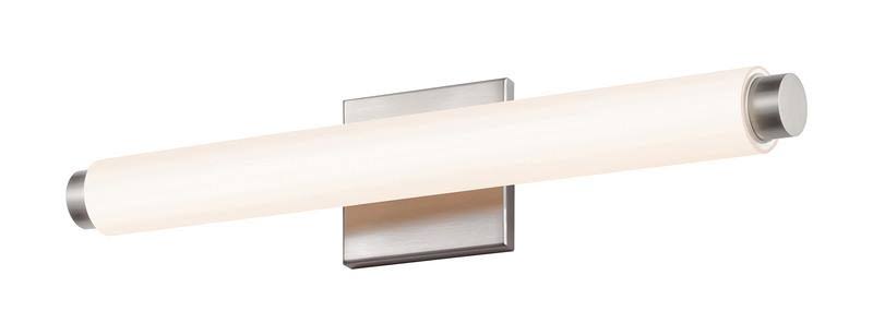 Sonneman 2433.13-ST - Tubo Slim LED 40x22 LED Bath Bar, Satin Nickel