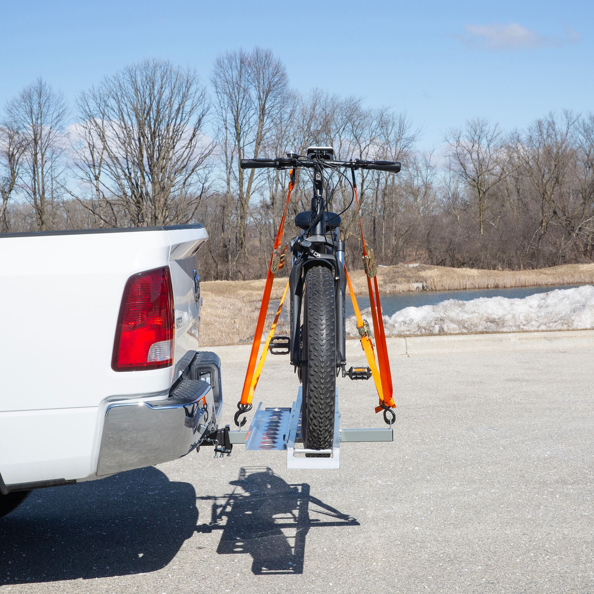 Black Widow Aluminum eBike or Fat Tire Bike Carrier – 400 lb. Capacity