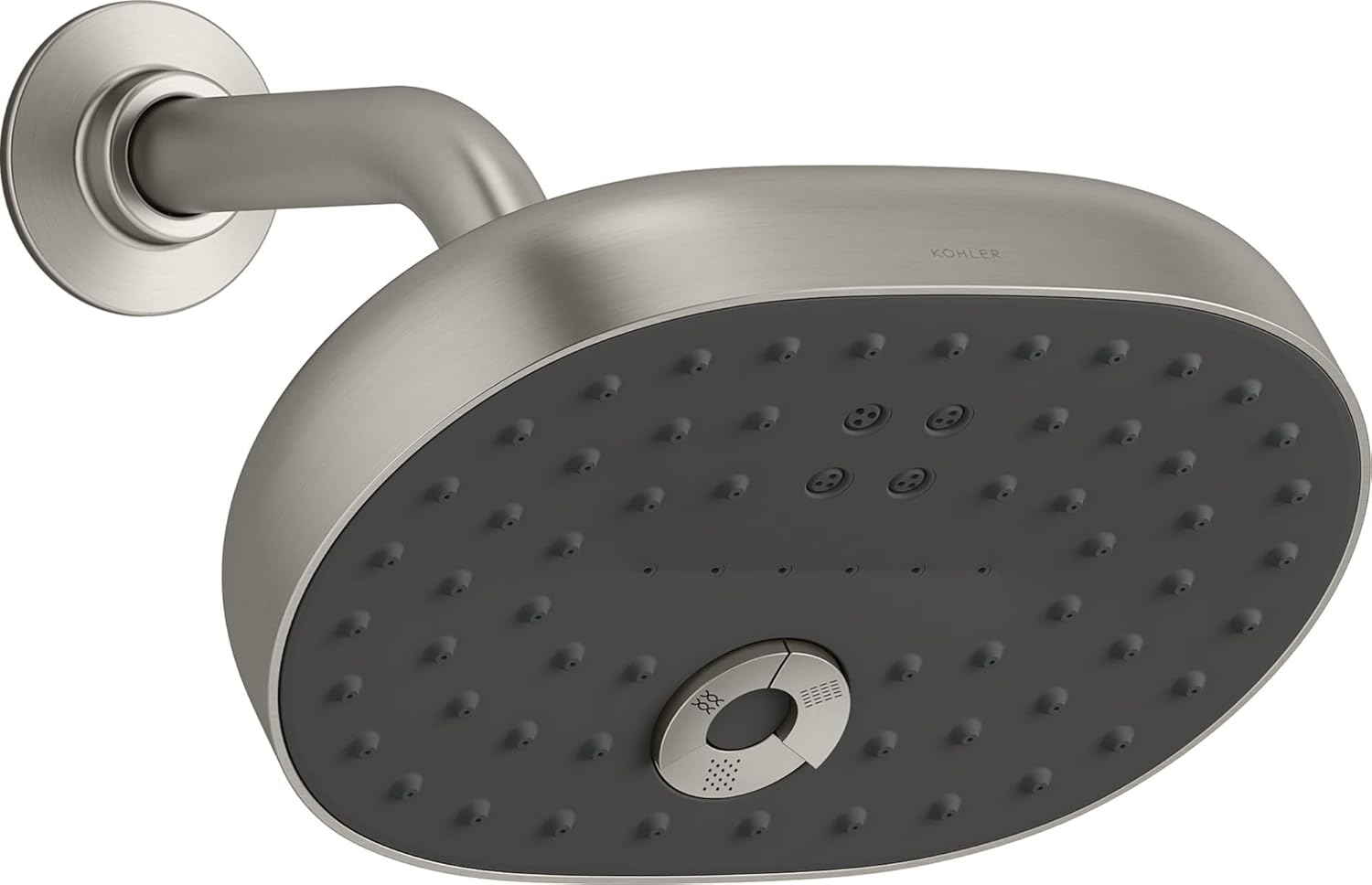 Kohler 26290-BN Statement Showerheads, Vibrant Brushed Nickel